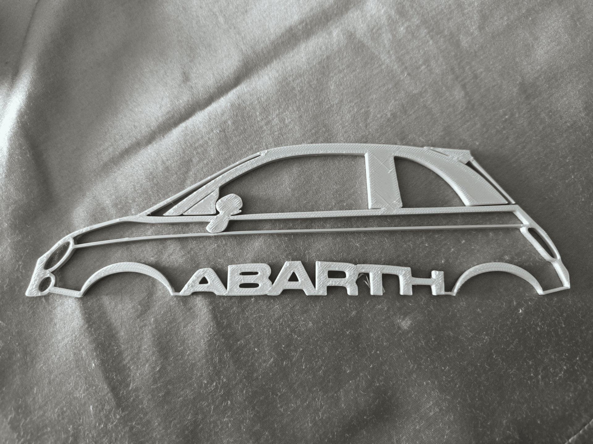 Fiat 500 Abarth Wall Art