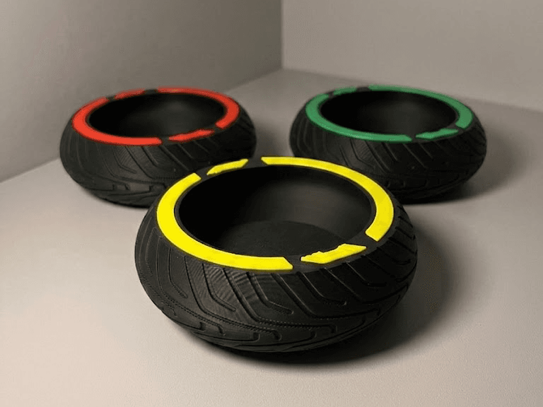Formula 1 Tires - Catchall Bowl Tray Organizer