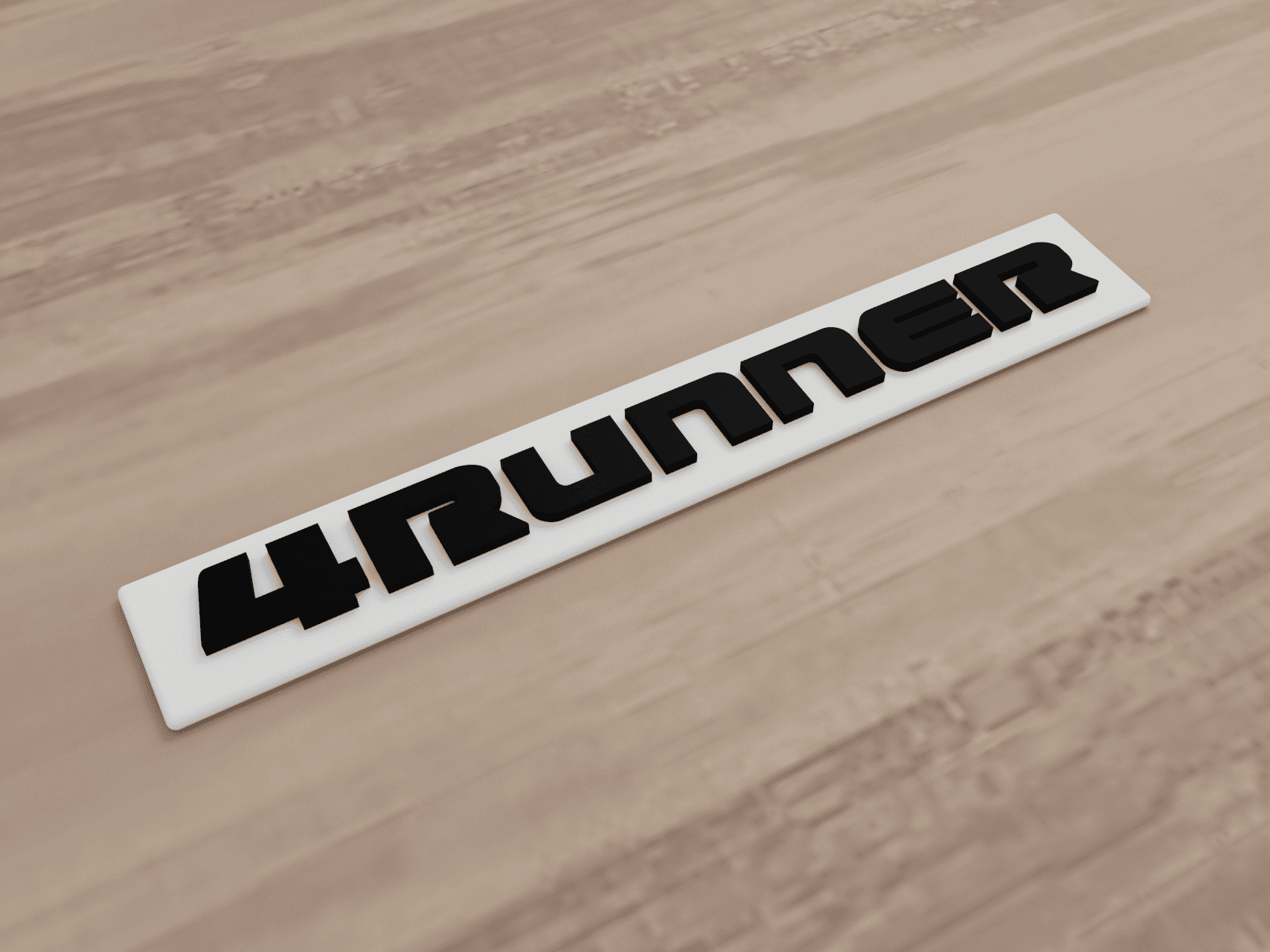 5th Gen 4Runner Nameplate Badge