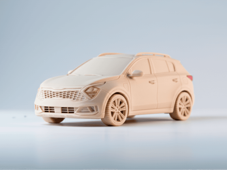 Kia Sportage Hybrid 2022 3D Car Modelvec
