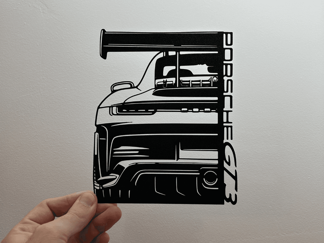 Porsche 911 GT3 no ams - decorazione da parete 