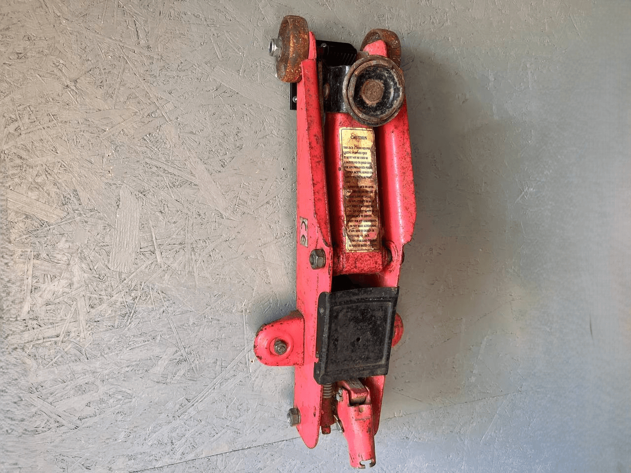Floor Jack Holder - Direct Wall Mount