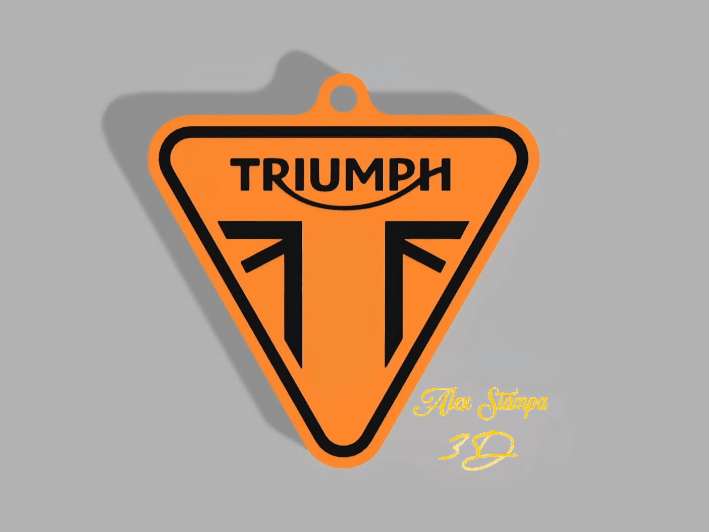 Triumph Keychain multicolor