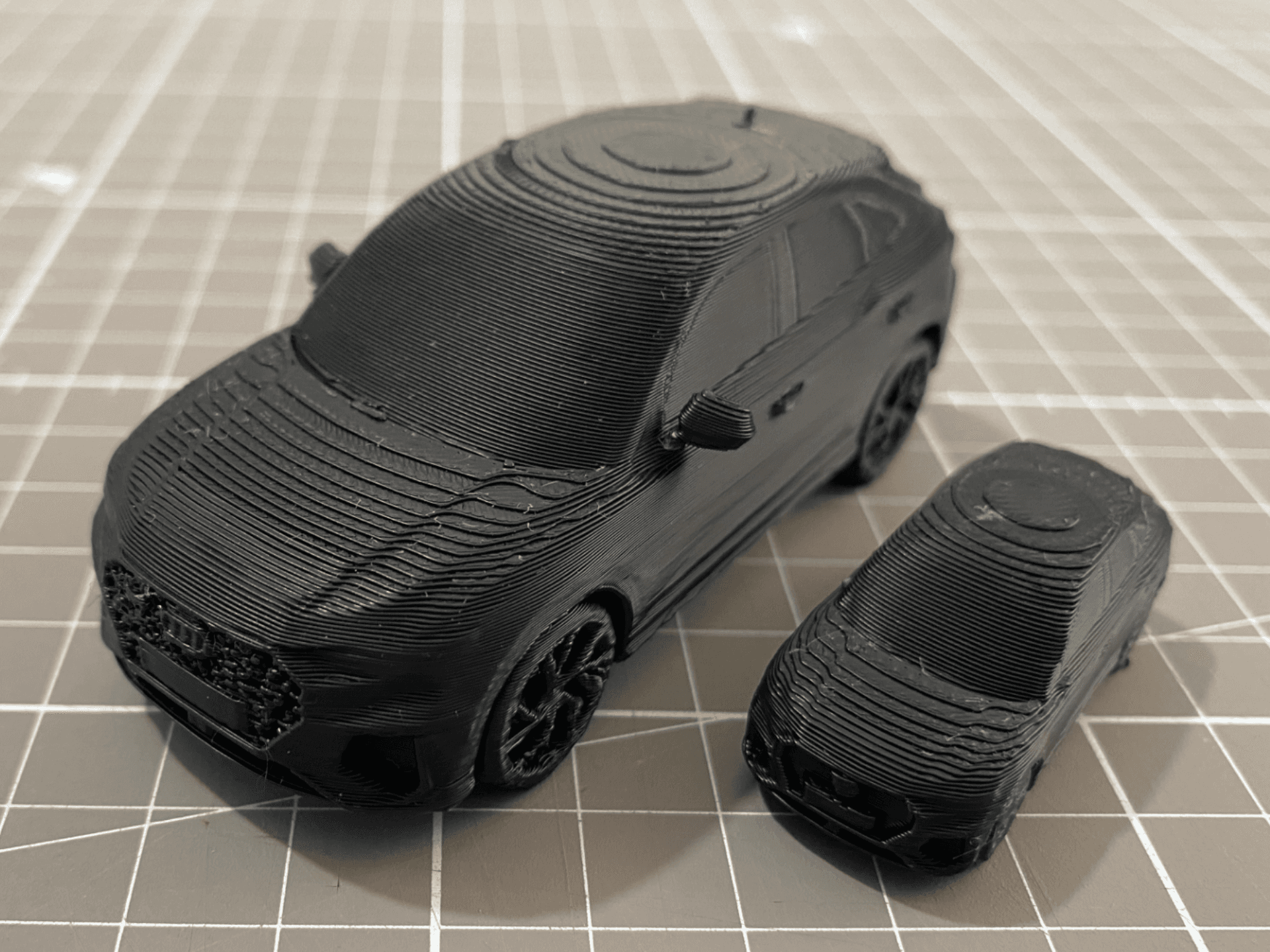 audi rsq3 in scala 1.100 e 1.50 per architettura
