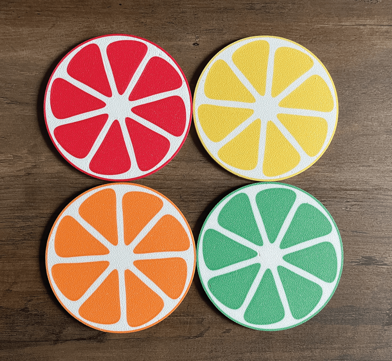 Citrus Coasters