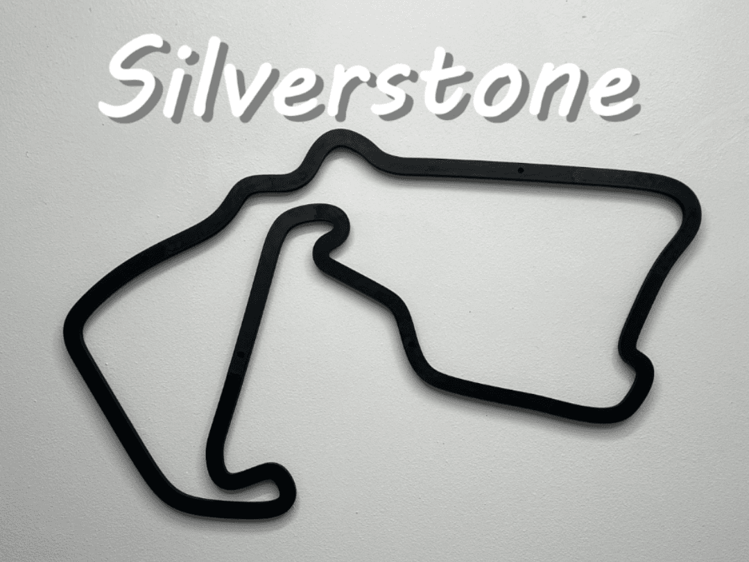 Silverstone Racetrack Wall Art #3