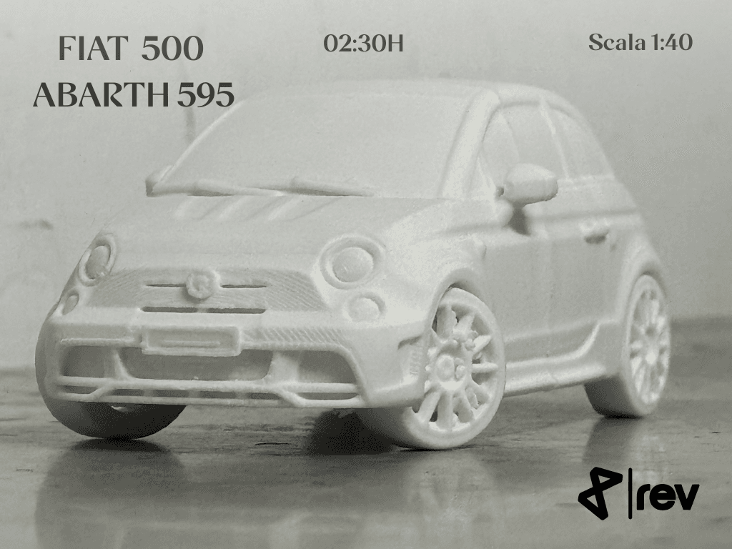 Fiat 500 Abarth 595 - Scala 1:40