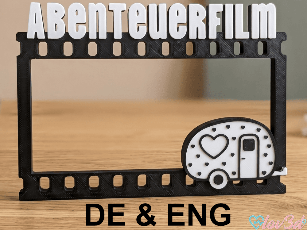 Adventure Movie Film Strip Photo Frame Selfie Prop