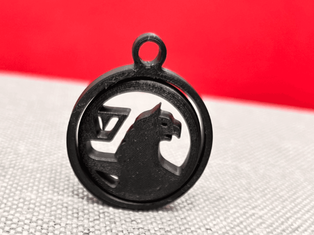 vauxhall gyro keychain