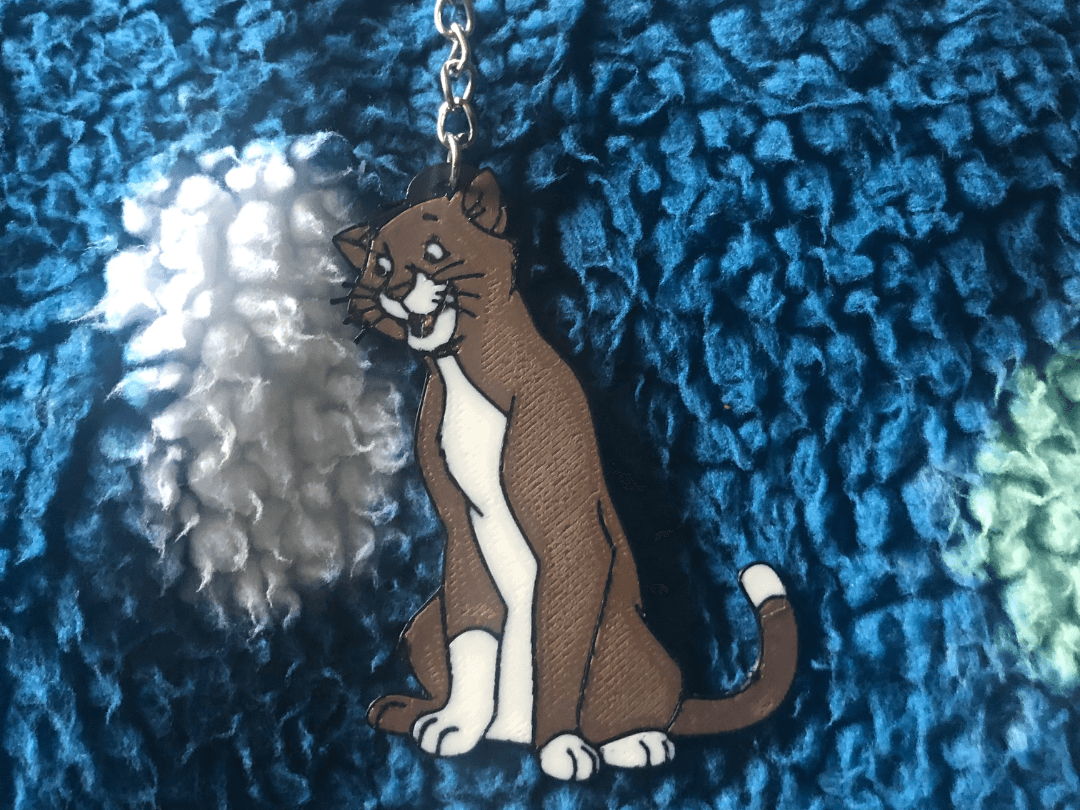 Thomas O' Malley The Aristocats Keychain