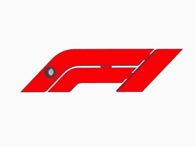Formula 1 Logo Keychain