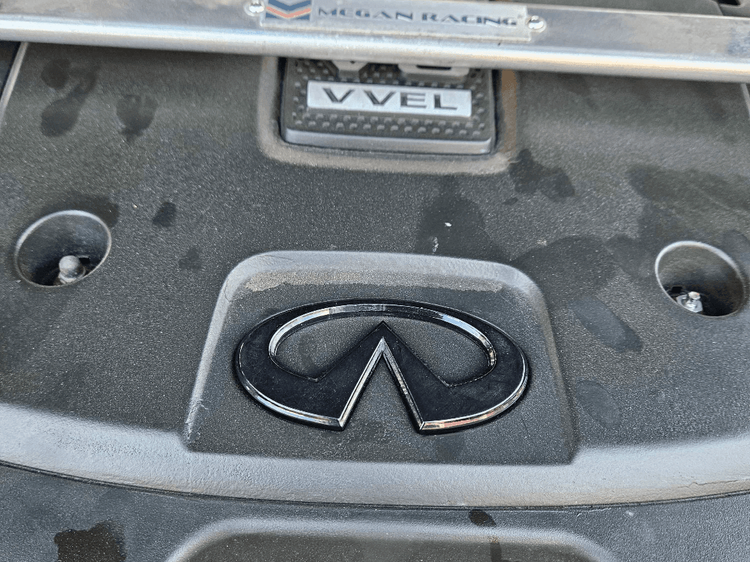Infiniti Engine Cover Emblem 