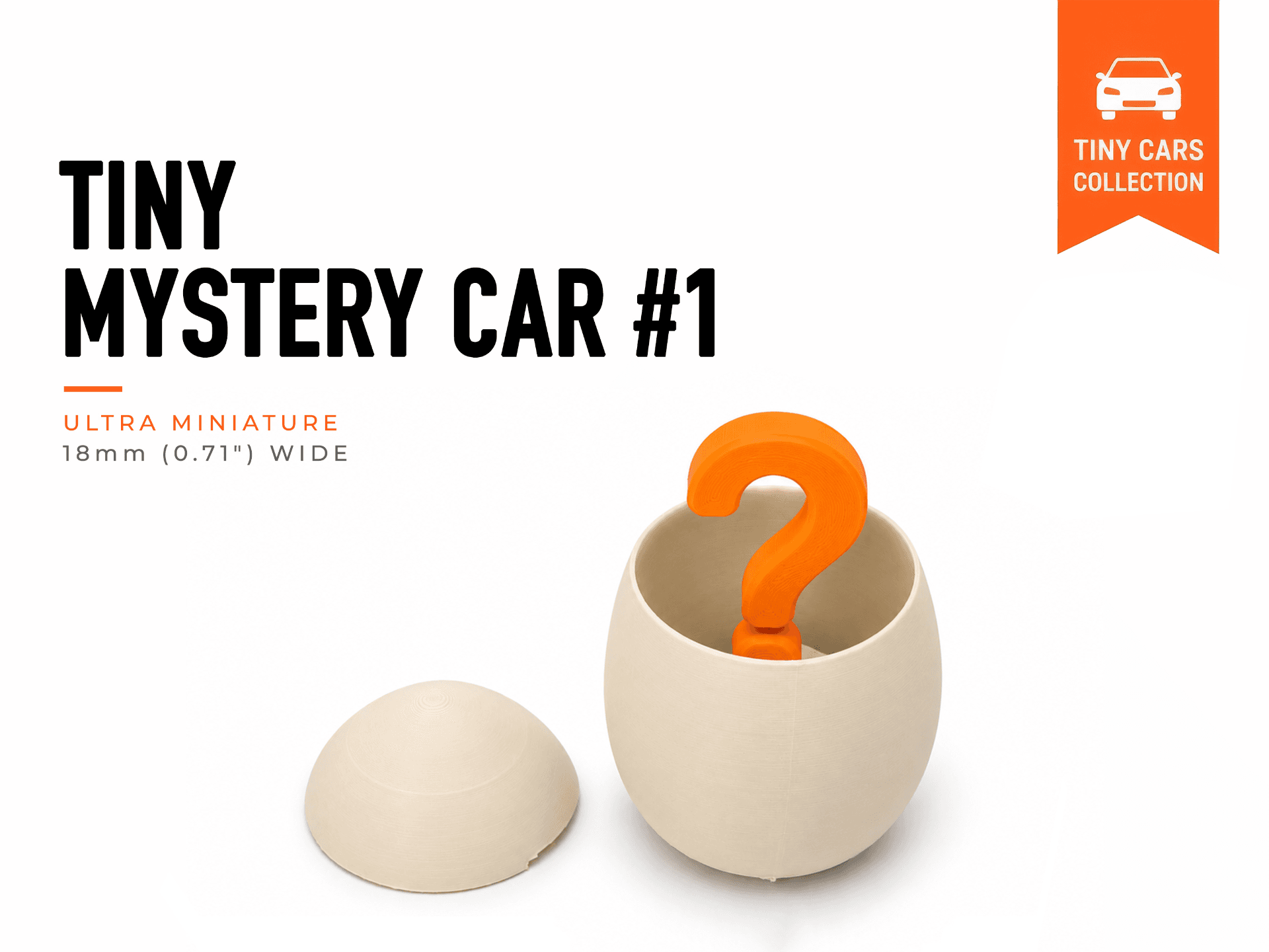 Tiny Mystery Car #01 - Mini Cars Series