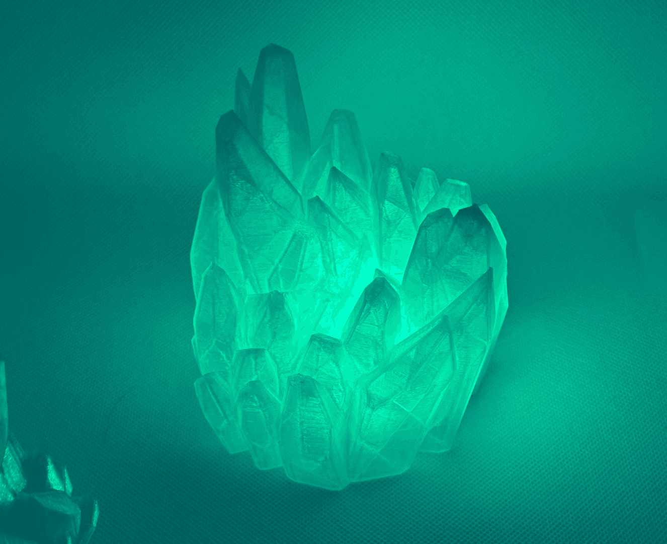 Crystal Wireless Lamp. RGB magical Crystals