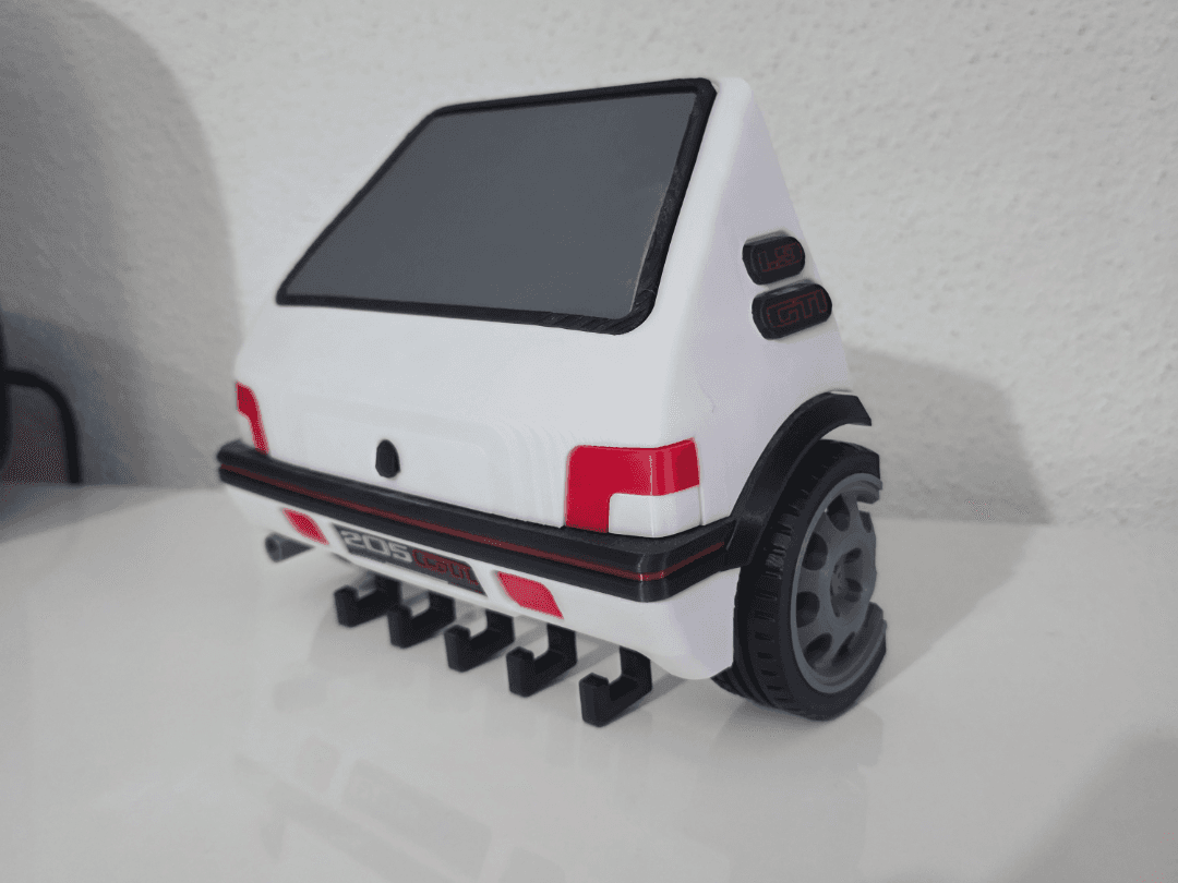 Porte-clés Peugeot 205 GTI