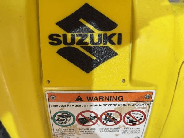 Cartel suzuki ltz 400 