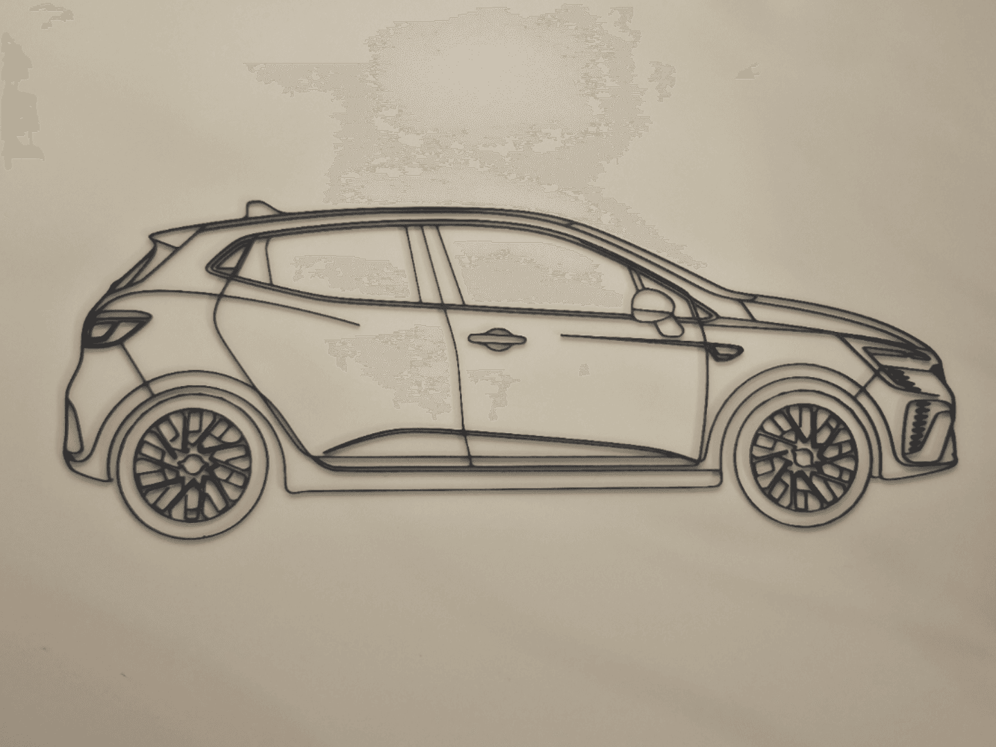 Renault Clio 2024 wall-art