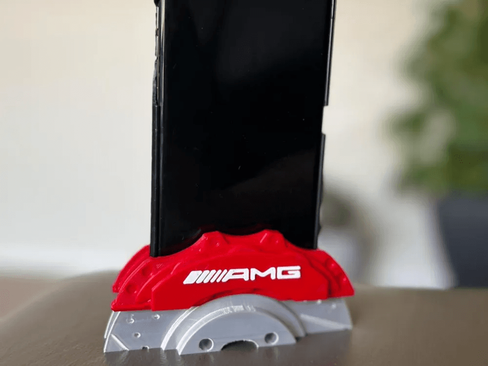 Brake Disc Inspired Phone Stand