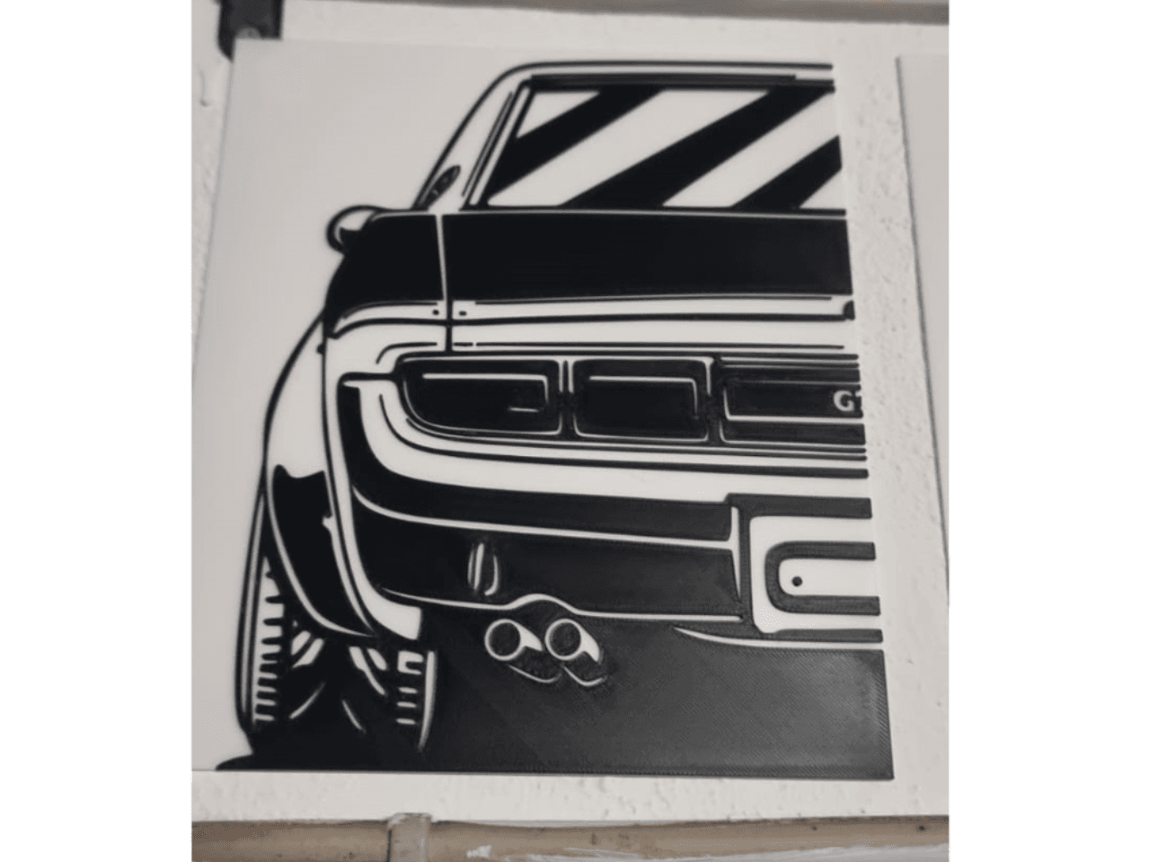 2D Wall Art Toyota Celica TA22