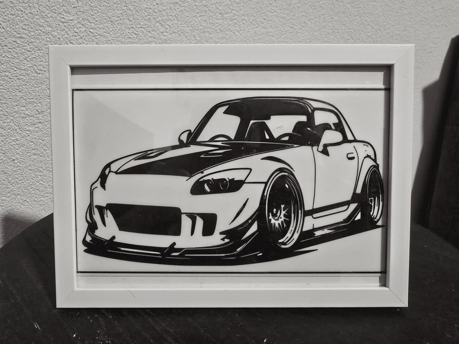 honda s2000 line art