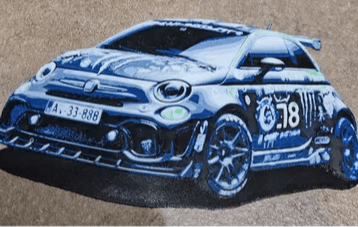 FIGURA  5OO ABARTH HUEFORGE