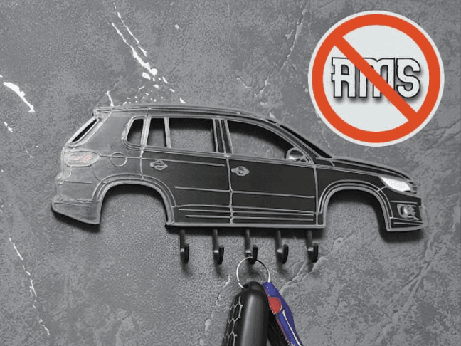 Volkswagen Tiguan mk1 facelift key hanger