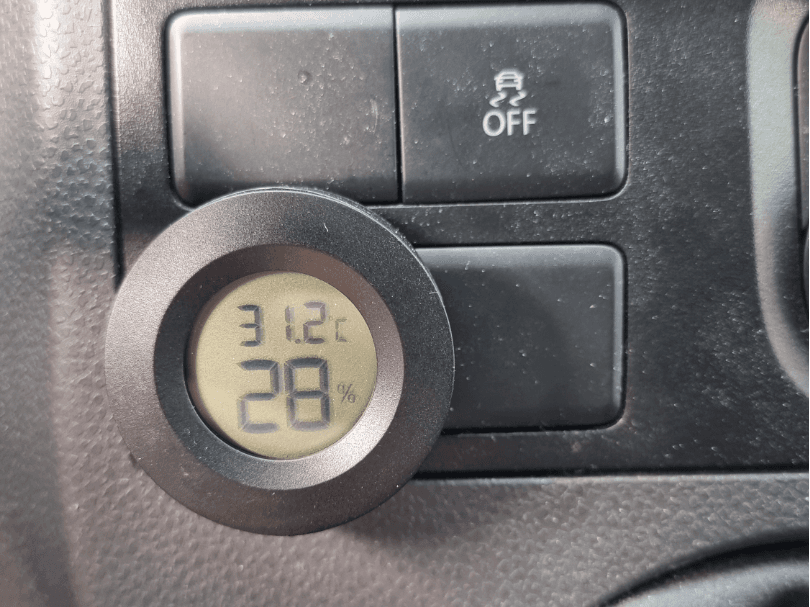VW T5.2 Facelift ab Bj 2009 Hygrometer Halterung