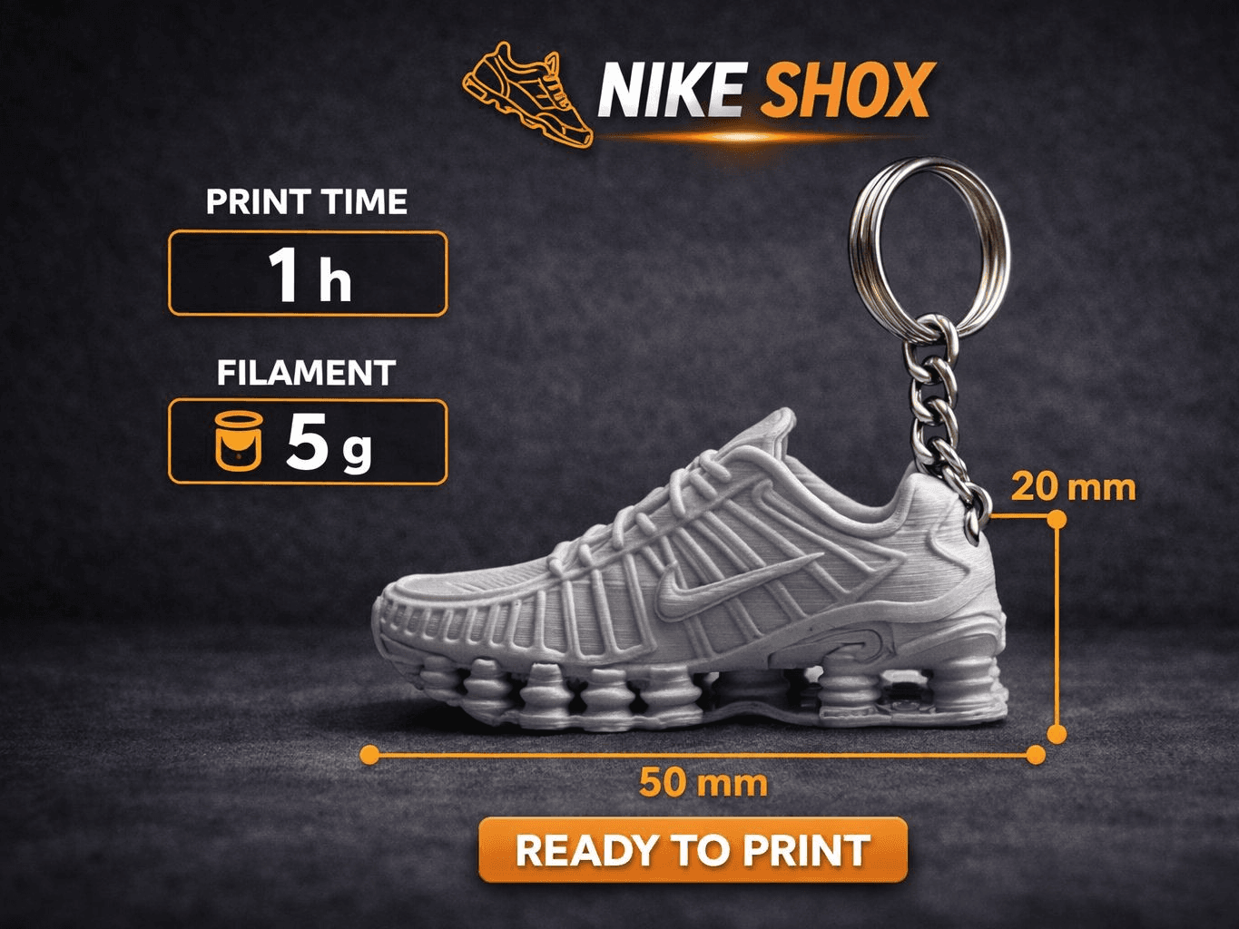 Keychain Nike Shox