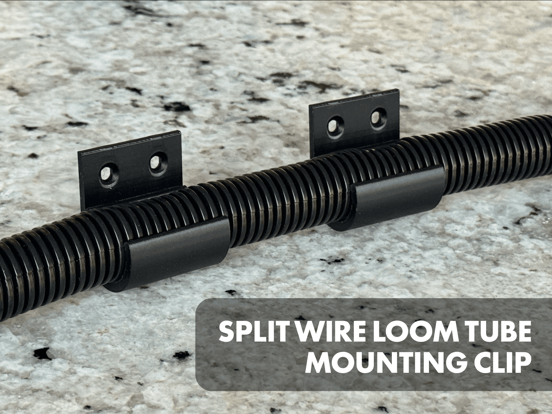 1 Inch Split Wire Loom Mounting Clip
