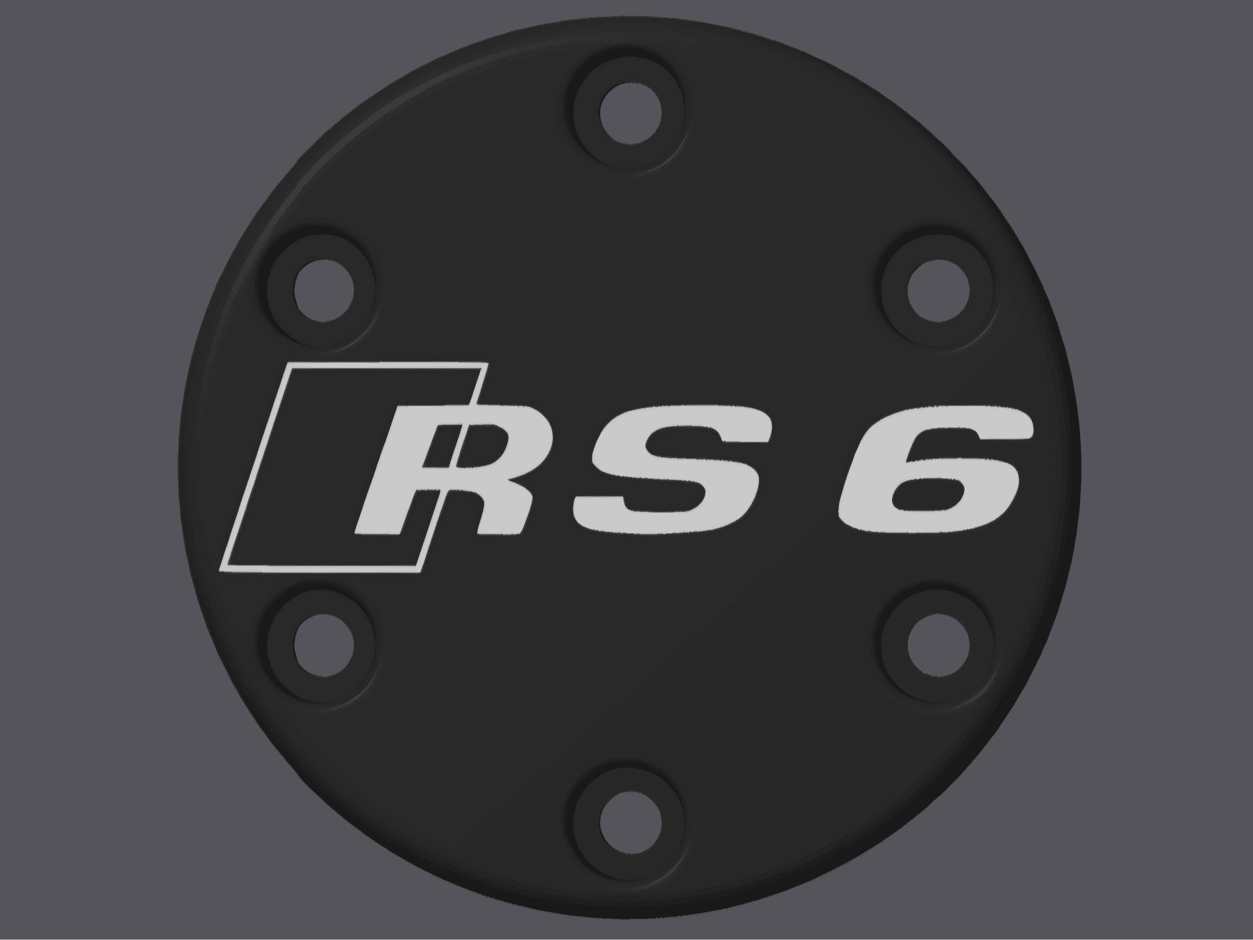 RS6 Centre cap for Logitech G29/G920/G923