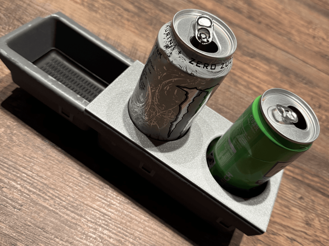 E46 Getränkehalter mit flexibler Klemmung