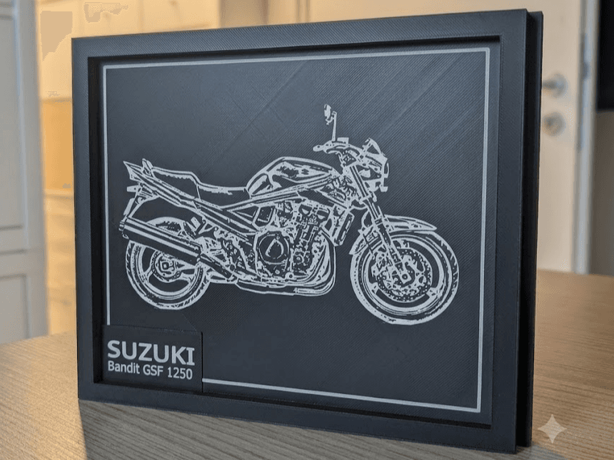 Moto Art - Suzuki Bandit GSF 1250