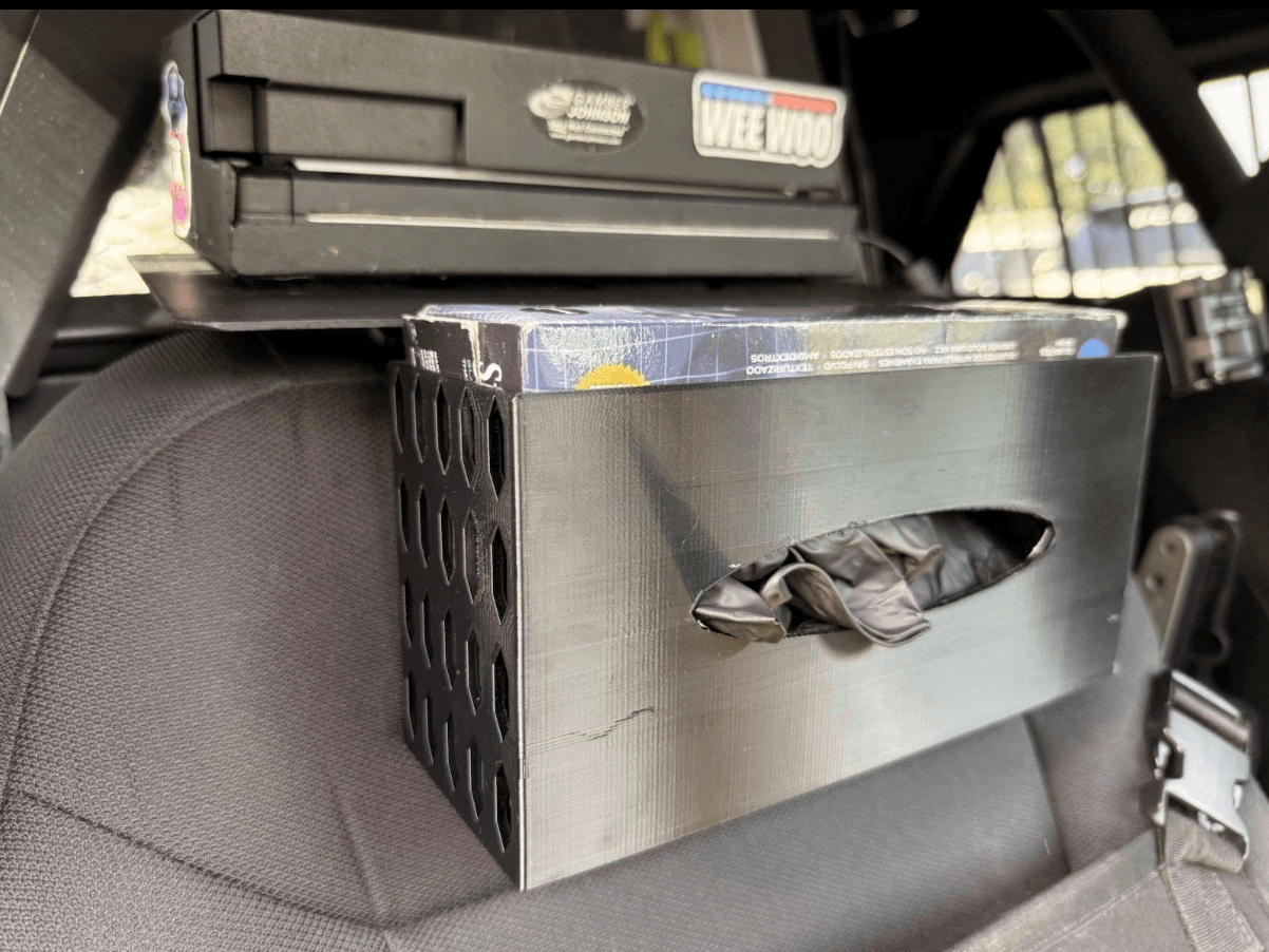 Patrol Car Glove Holder