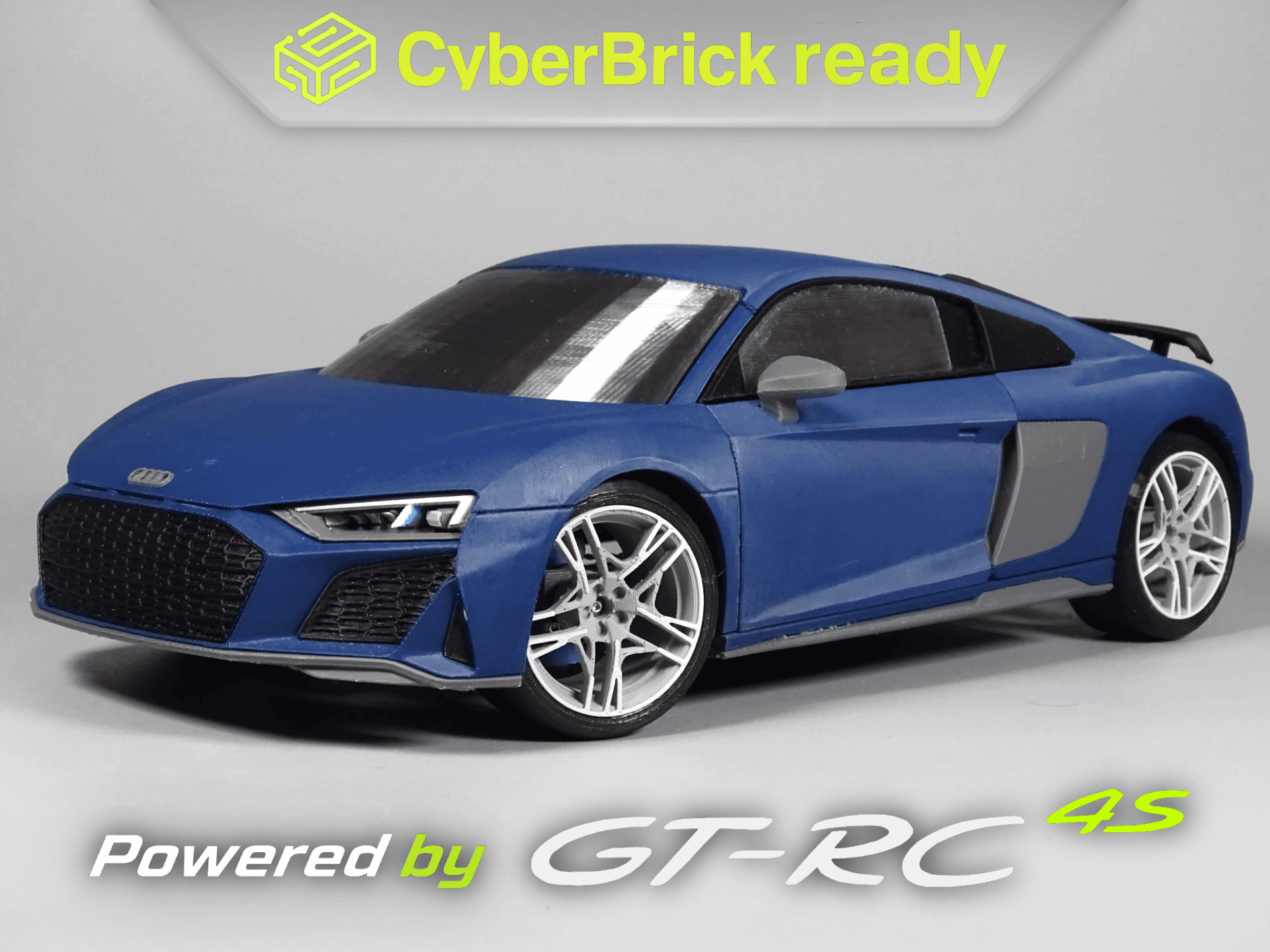 RC 1/12 Audi R8 V10 Plus (GT-RC)