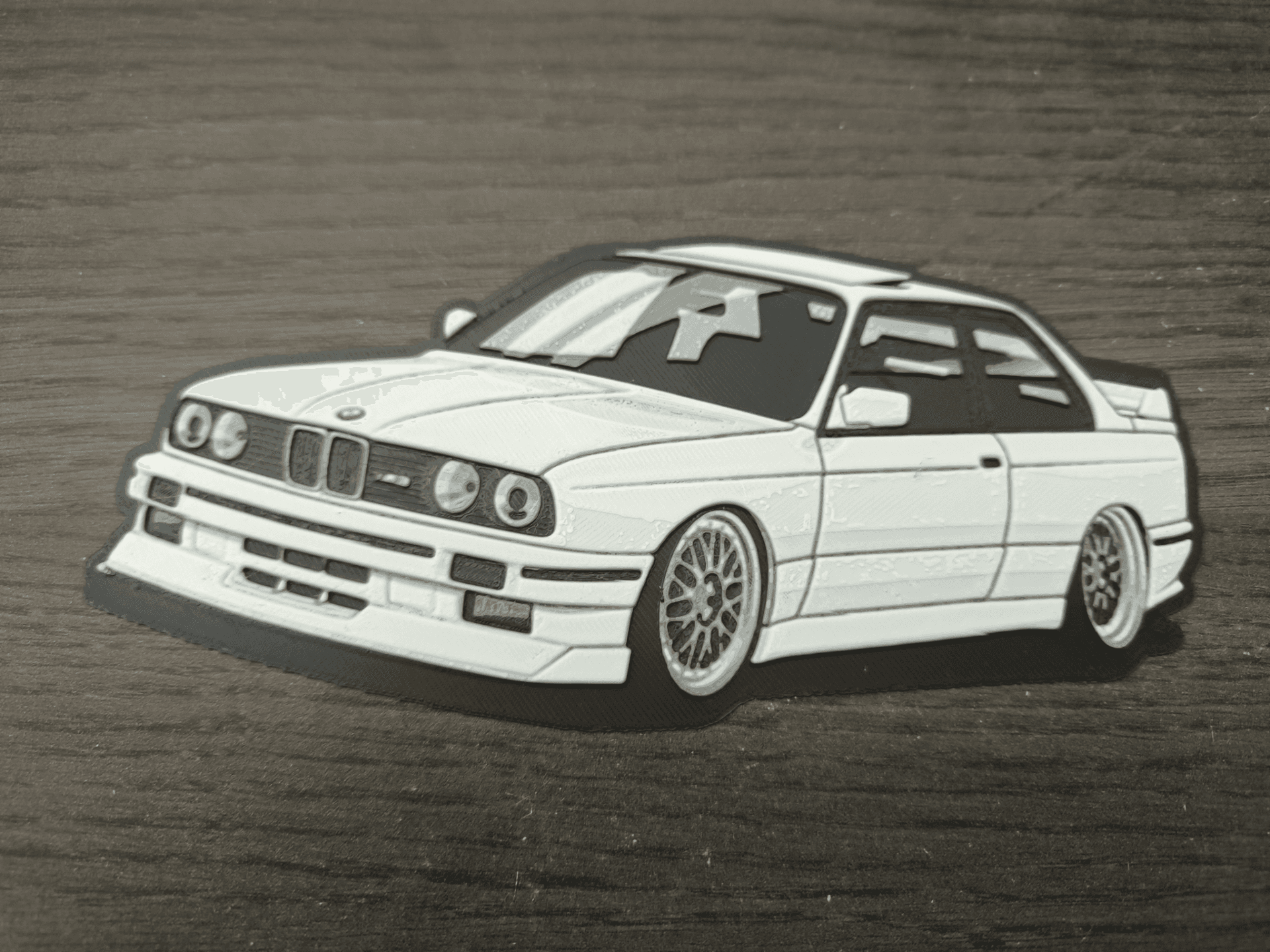 BMW E30 M3 hueforge