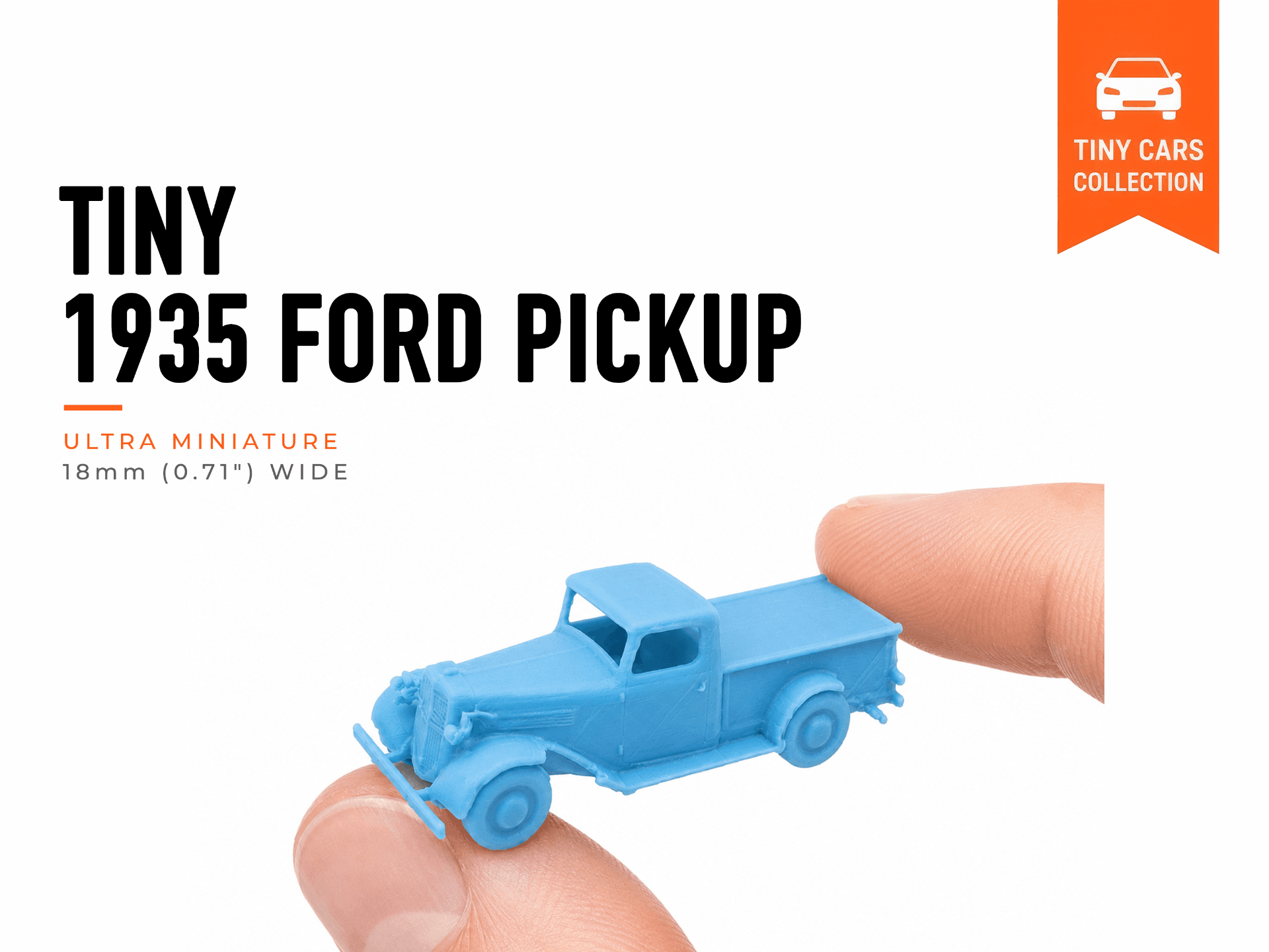 Tiny 1935 Ford Pickup - Mini Cars Series