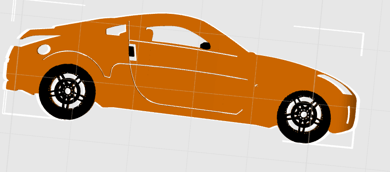 Nissan 350z keychain