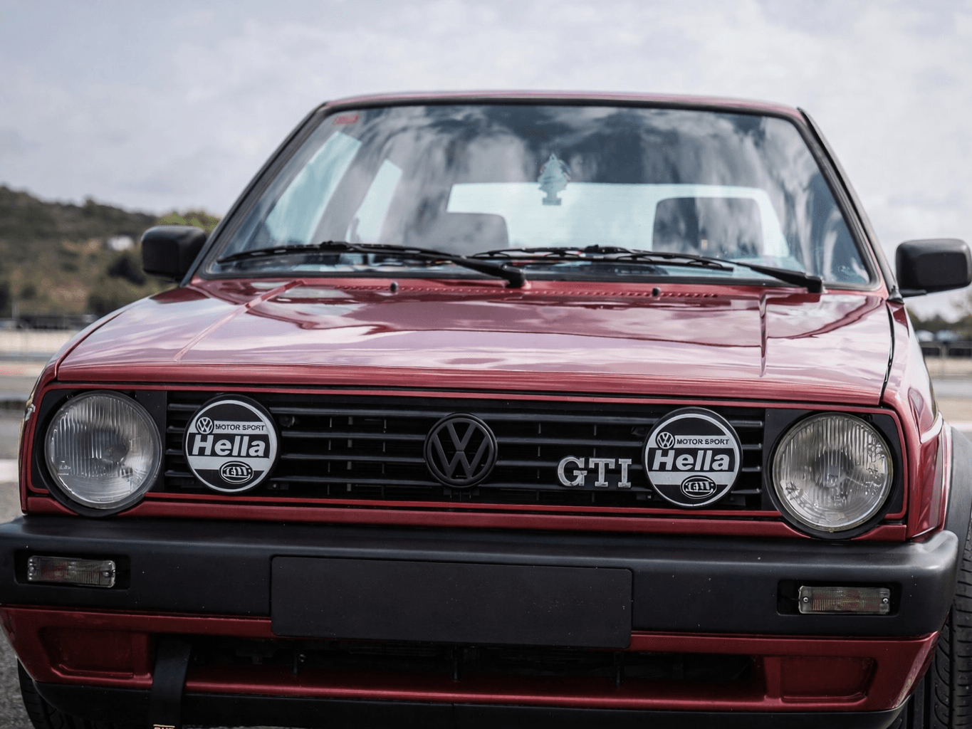 Tapa Hella “Volkswagen Motorsport” | VW GOLF MK2