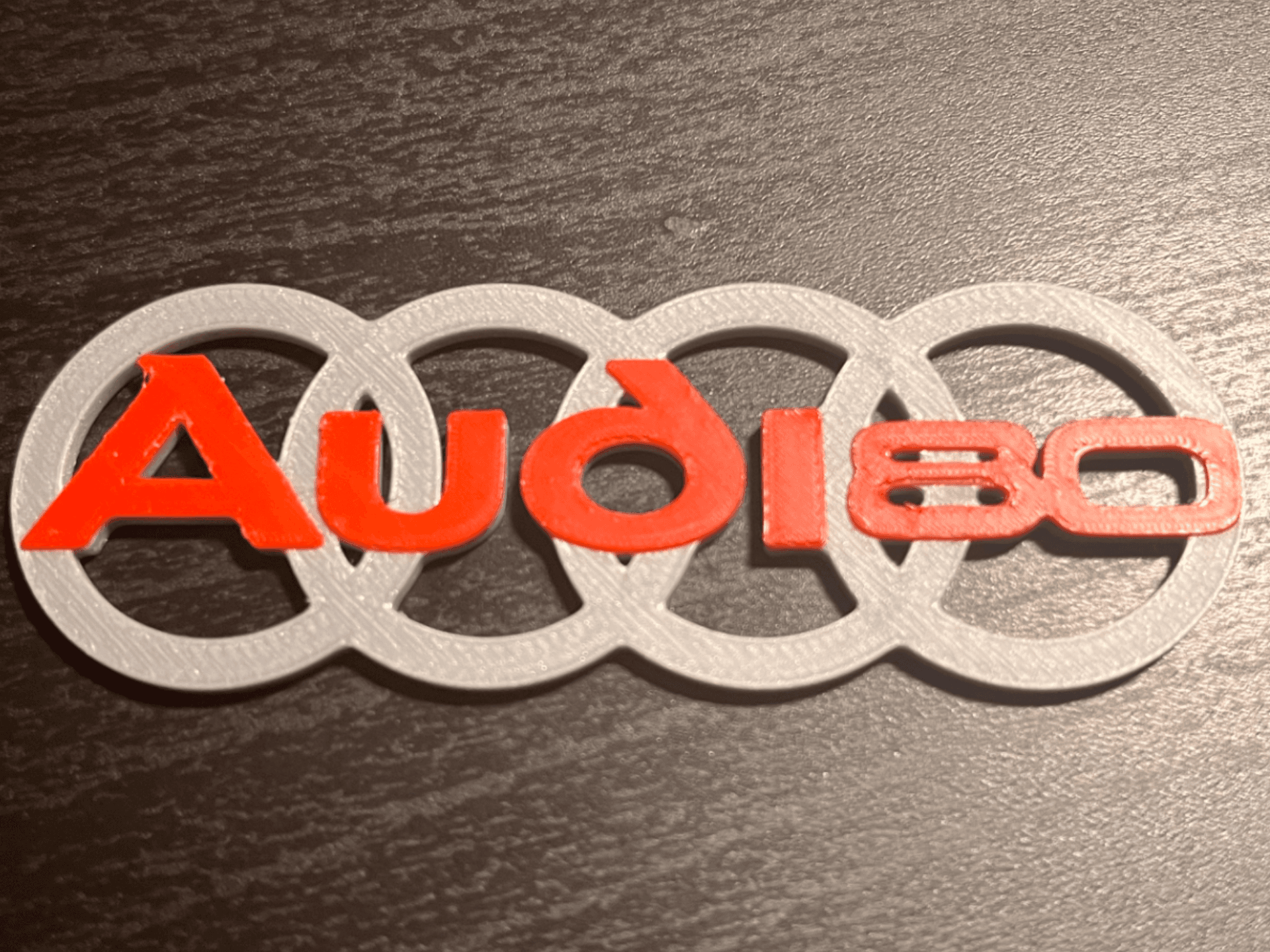Audi 80 Keychain