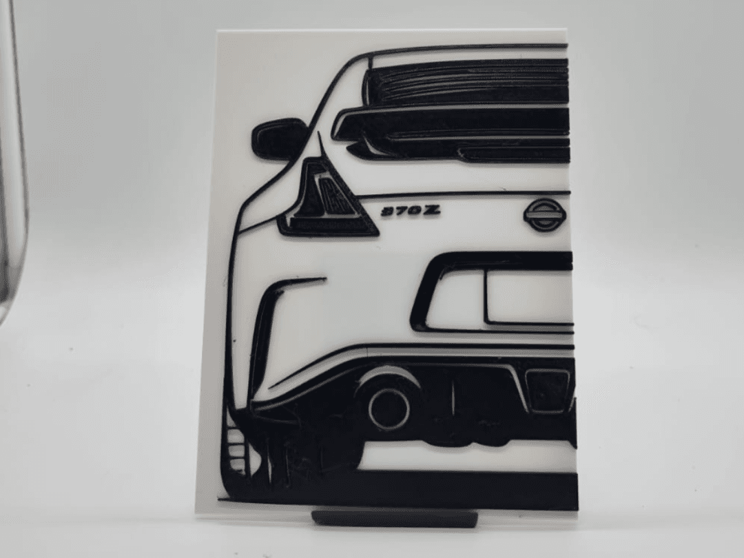 2D Wall Art Nissan 370Z NISMO