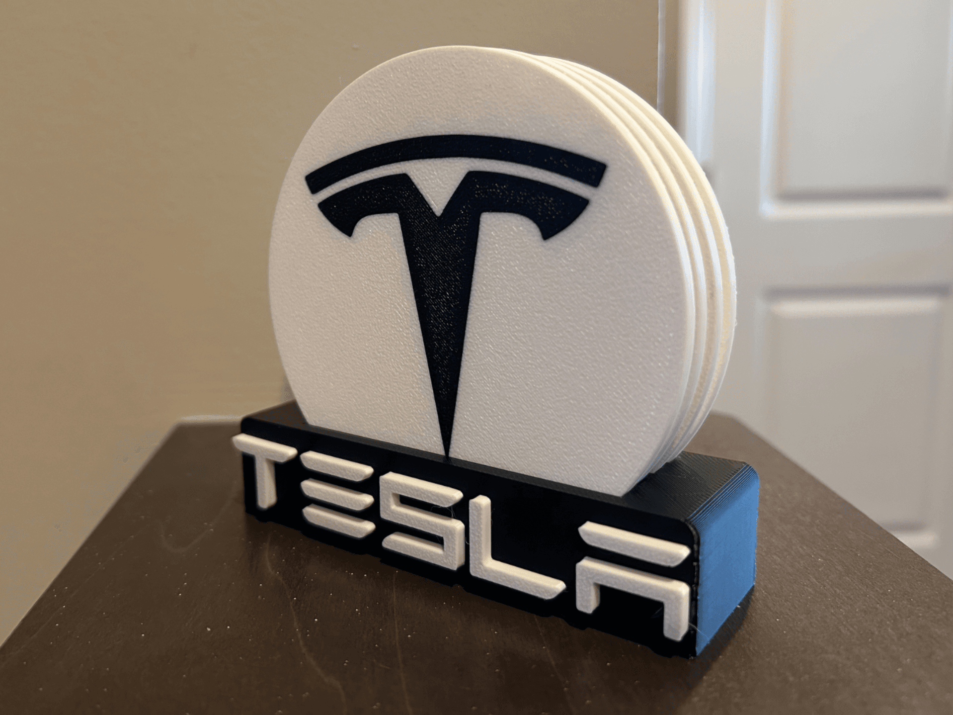 Tesla Coaster Set with Base 