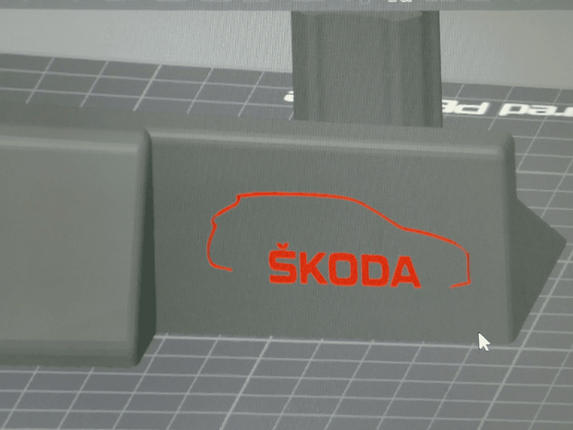 Skoda Armlehne 1cm höher
