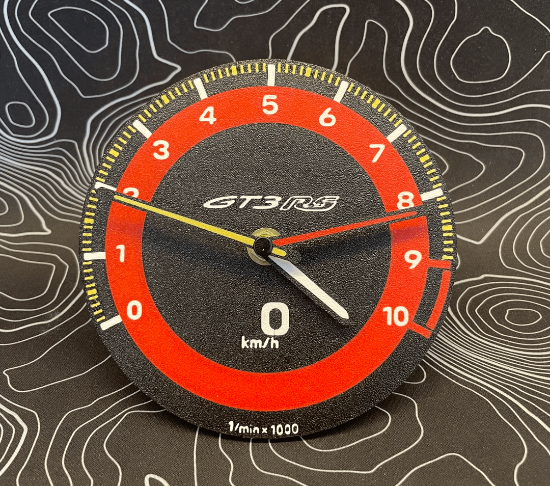 Porsche 992 GT3RS Tachometer Clock