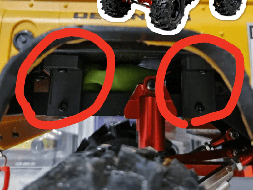Hinges for RC mn99 model 