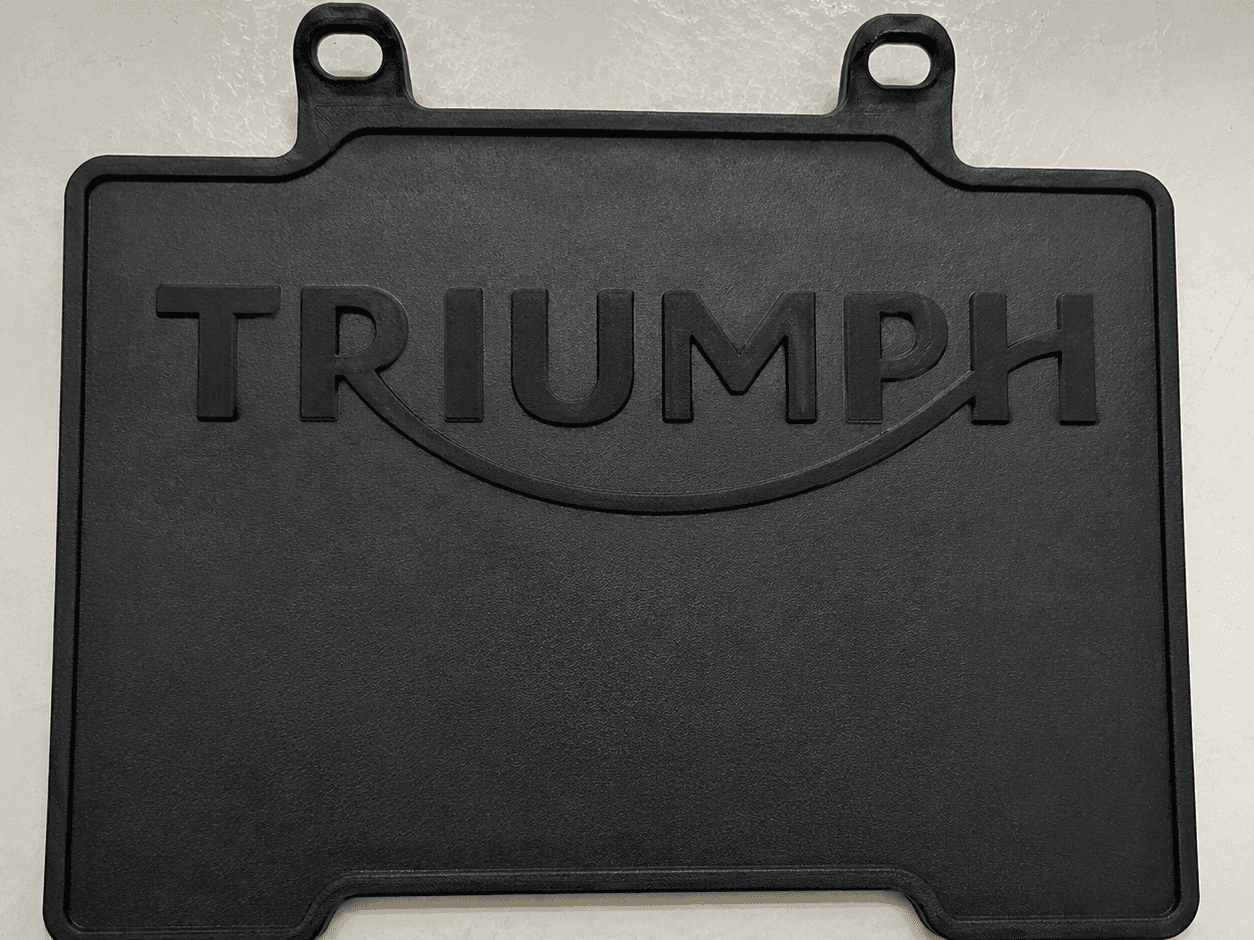 Triumph Bike Flexible Mudflap 