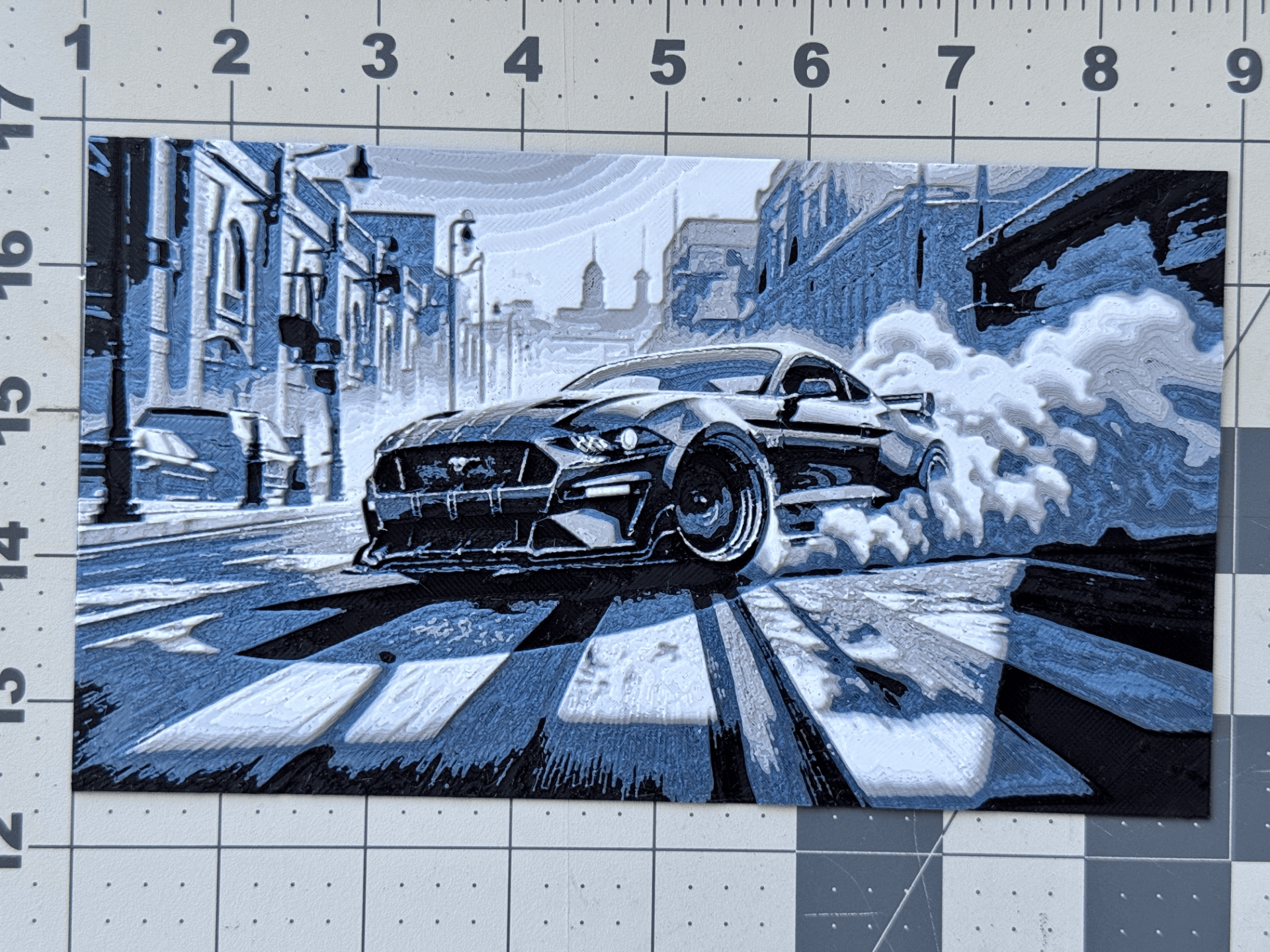 Ford Mustang Burnout