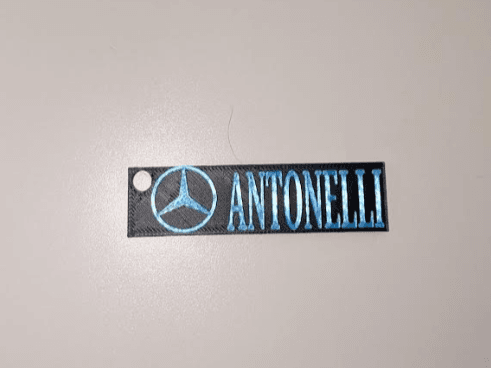 Kimi Antonelli Mercedes Keychain