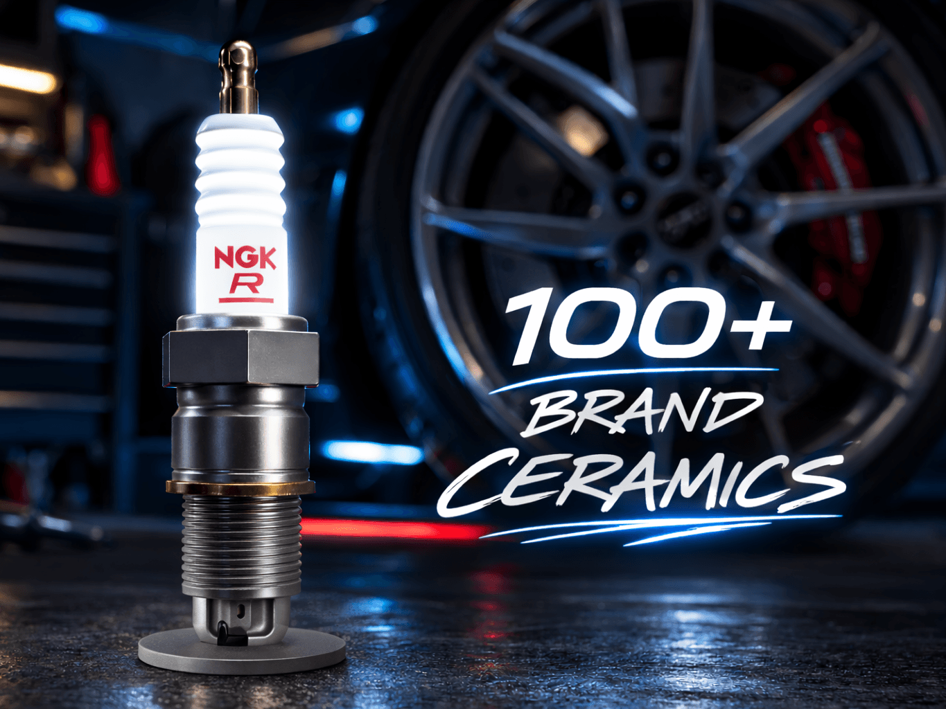 Spark Plug Lamp – 100+ Branded Ceramics