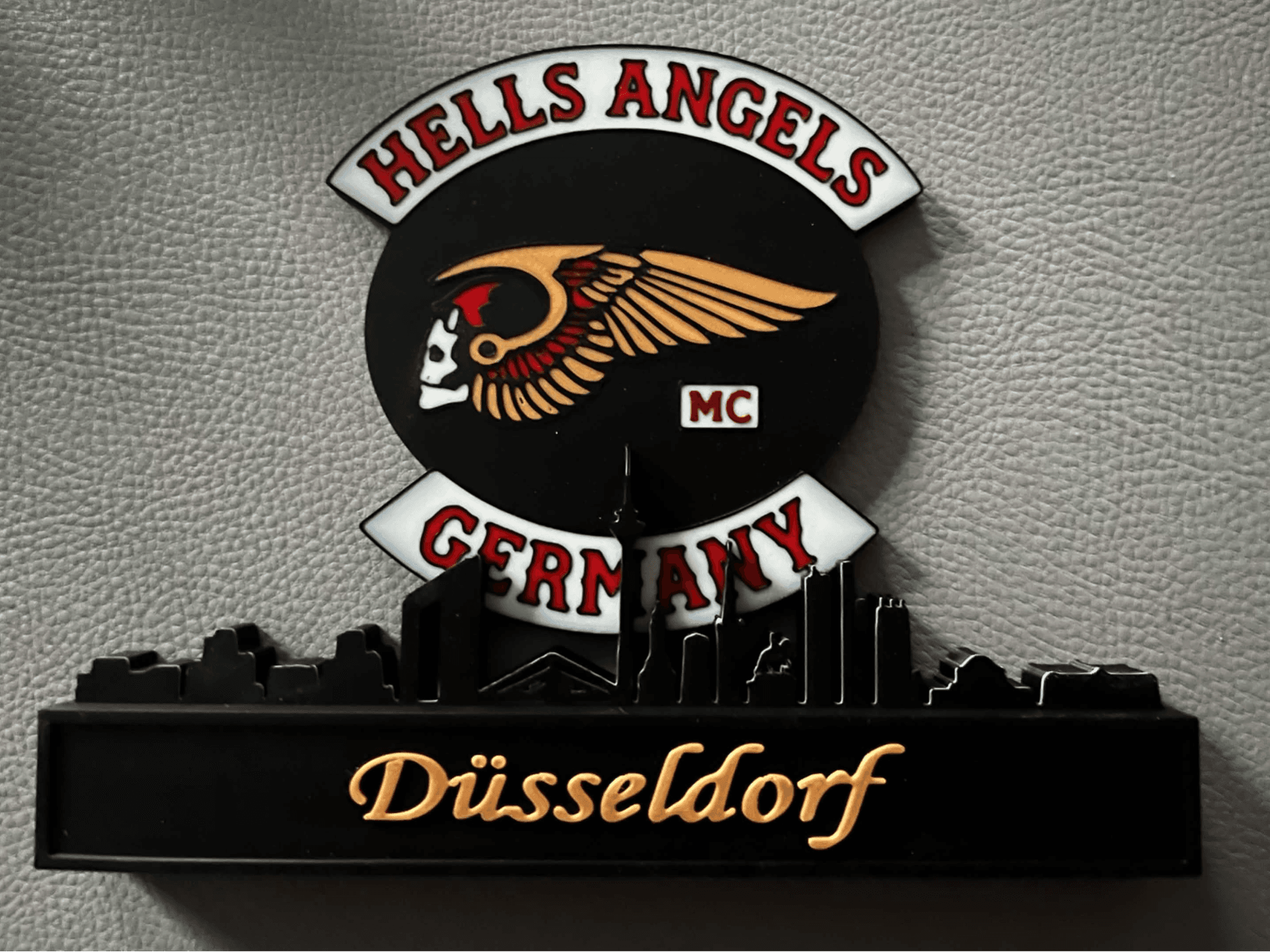 MC - Hells Angels Germany Dusseldorf Skyline