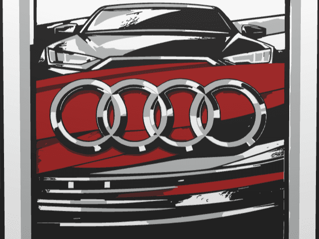 Lichtbox Audi